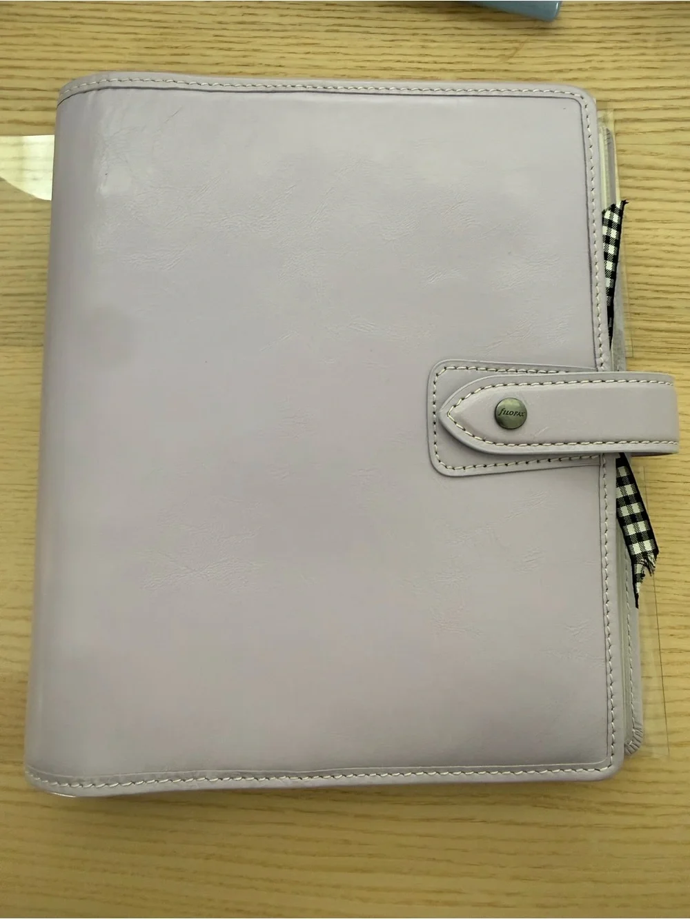 A5 Filofax Malden Rings Binder in Rare Orchid Color